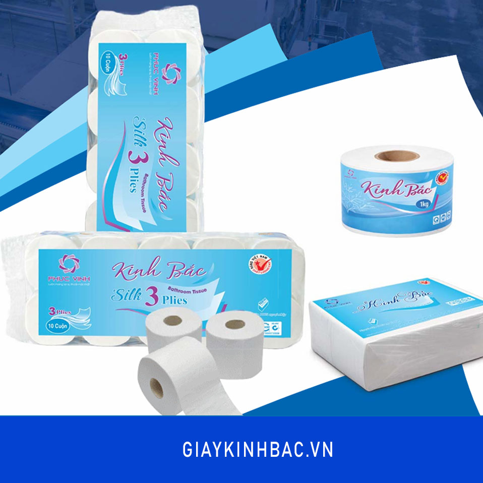 Giấy vệ sinh Kinh Bắc KB01 - Ảnh 2