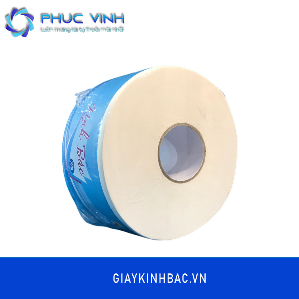 Giấy vệ sinh cuộn lớn Kinh Bắc