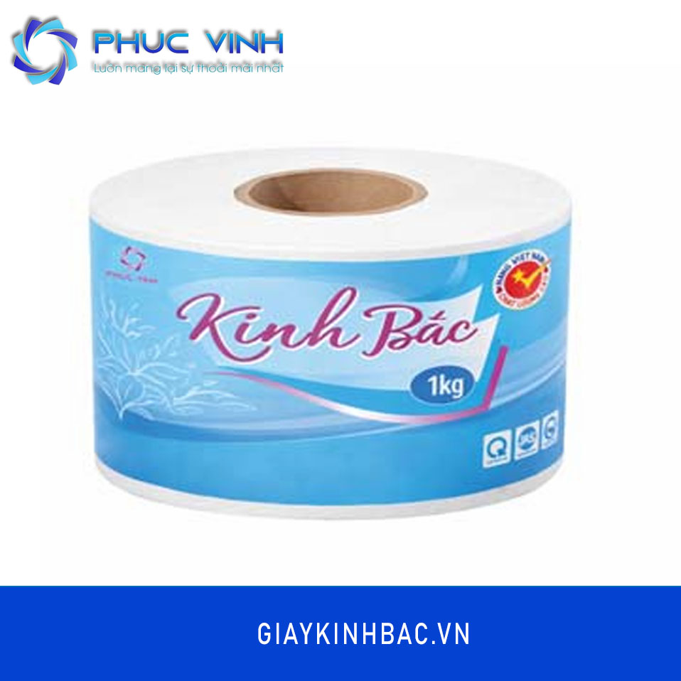 Giấy vệ sinh cuộn lớn Kinh Bắc - Ảnh 2