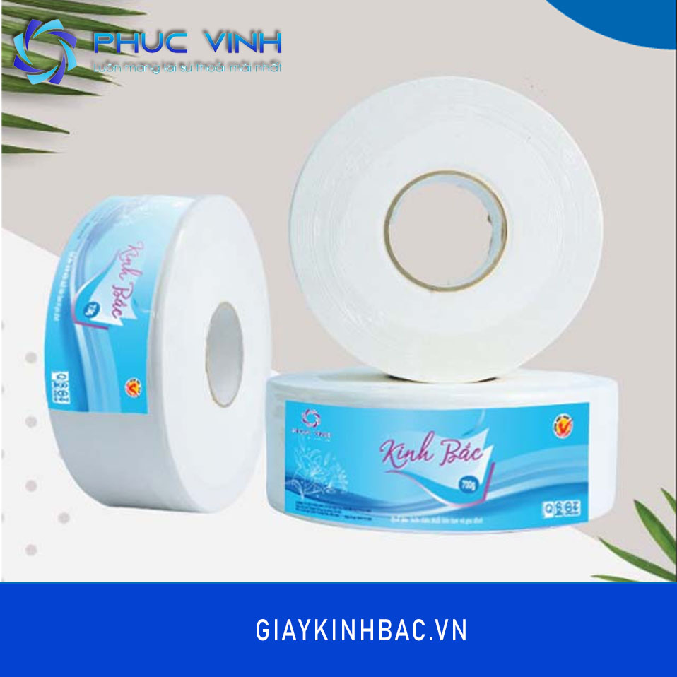 Giấy vệ sinh cuộn lớn Kinh Bắc - Ảnh 3